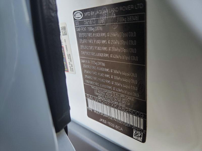 SALWR2REXKA825009 2019 Land Rover Range Rover photo no. 14