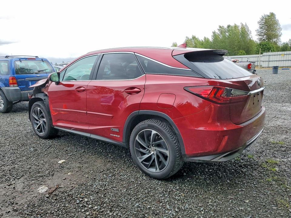 2T2BGMCA0HC020052 2017 Lexus RX photo no. 2