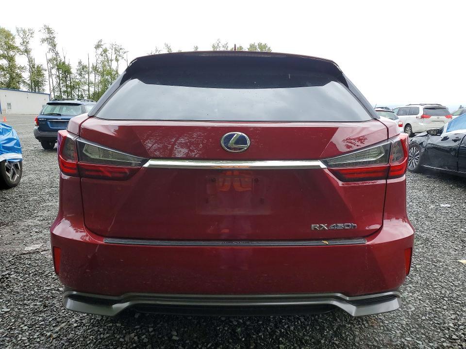 2T2BGMCA0HC020052 2017 Lexus RX photo no. 6