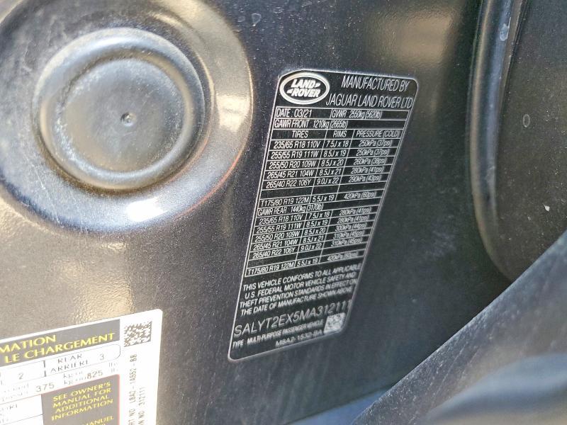 SALYT2EX5MA312111 2021 Land Rover Range Rover photo no. 13