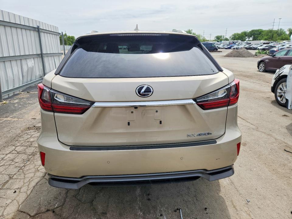 2T2BGMCA9HC019322 2017 Lexus RX photo no. 6