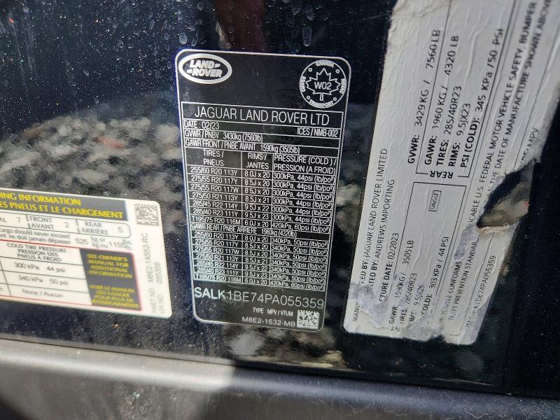 SALK1BE74PA055359 2023 Land Rover Range Rover photo no. 13