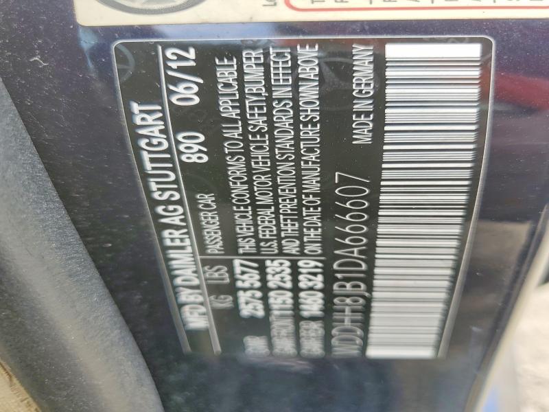 WDDHH8JB1DA666607 2013 Mercedes-Benz E-Class photo no. 12