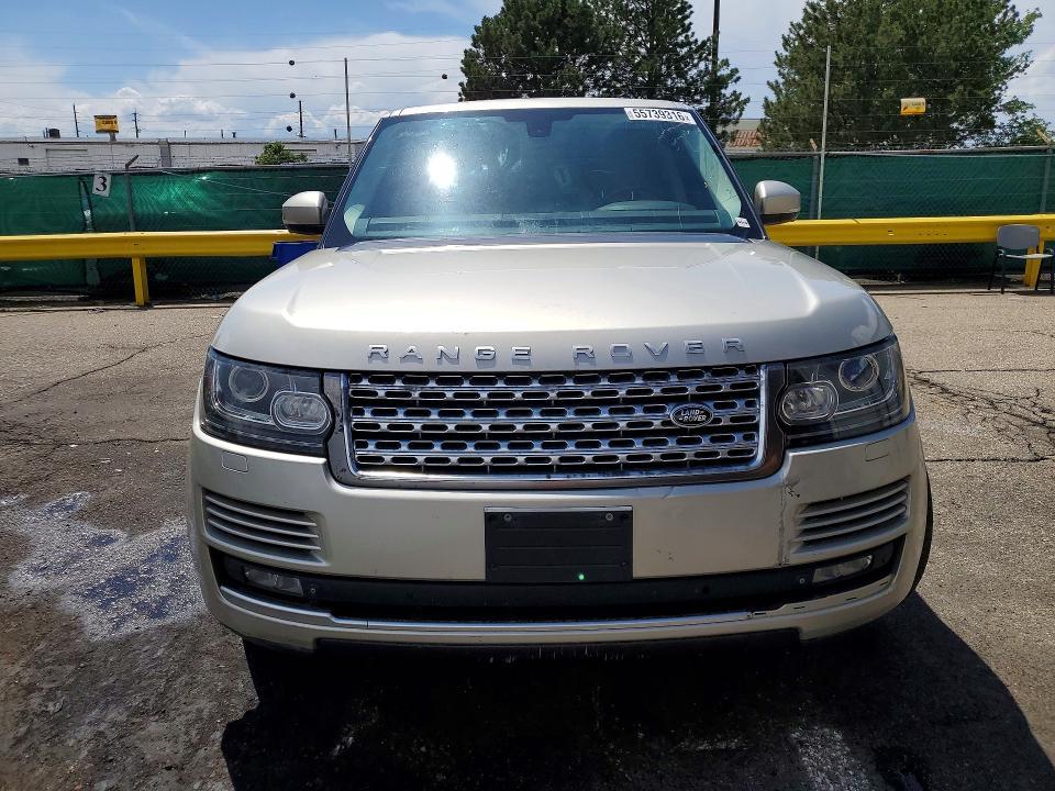 SALGS2EF9EA130015 2014 Land Rover Range Rover photo no. 5