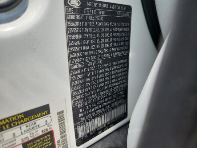 SALYL2RX0JA776686 2018 Land Rover Range Rover photo no. 13