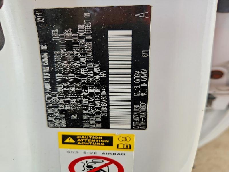 2T2BK1BAXBC104465 2011 Lexus RX photo no. 13