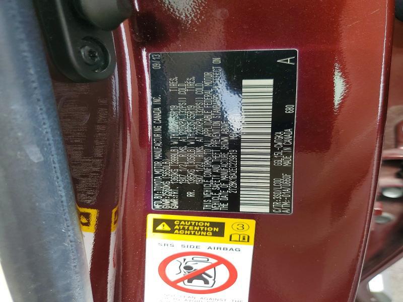 2T2BK1BA2EC229819 2014 Lexus RX photo no. 14