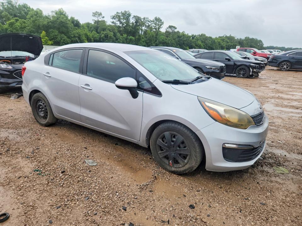 2016 KIA Rio — VIN KNADM4A39G6573490, şəkil 4