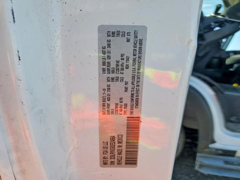 3C6LRVVG1SE543493 2025 RAM Promaster photo no. 12