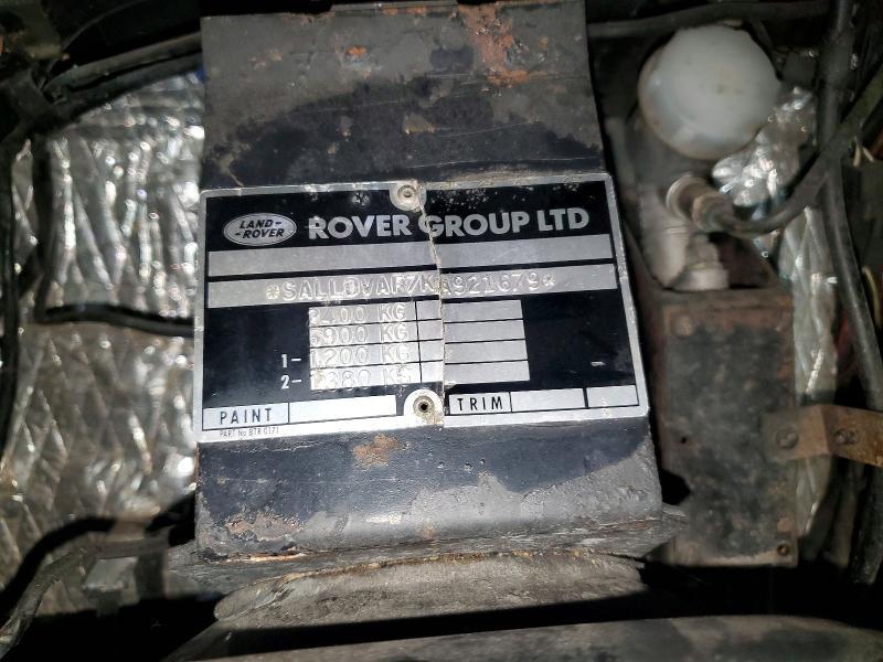 SALLDVAF7KA921679 1993 Land Rover Defender photo no. 13