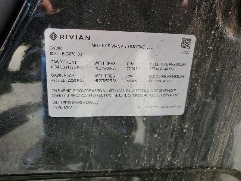 7PDSGABP3TN089065 2026 Rivian R1S photo no. 13
