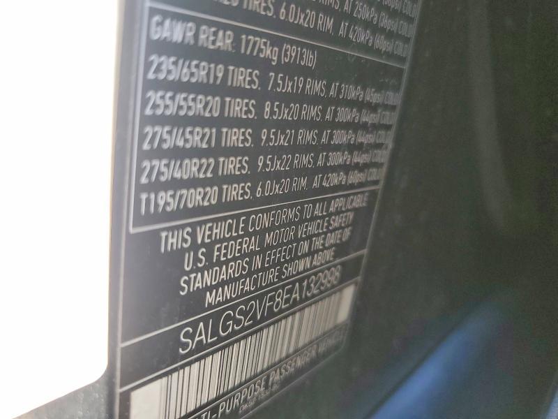 SALGS2VF8EA132998 2014 Land Rover Range Rover photo no. 12