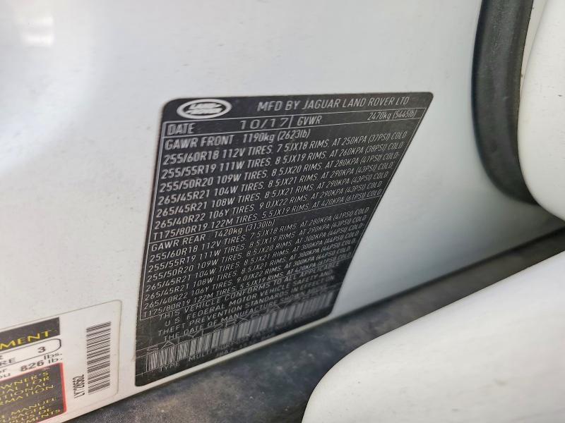 SALYL2RX6JA728562 2018 Land Rover Range Rover photo no. 13