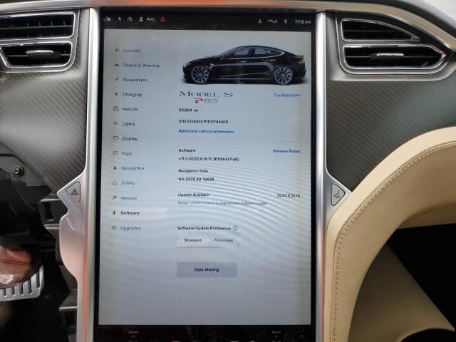 5YJSA1CP1DFP04400 2013 Tesla MODEL S photo no. 9