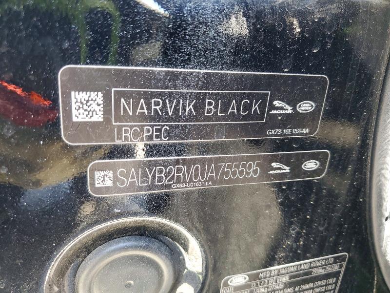 SALYB2RV0JA755595 2018 Land Rover Range Rover photo no. 12
