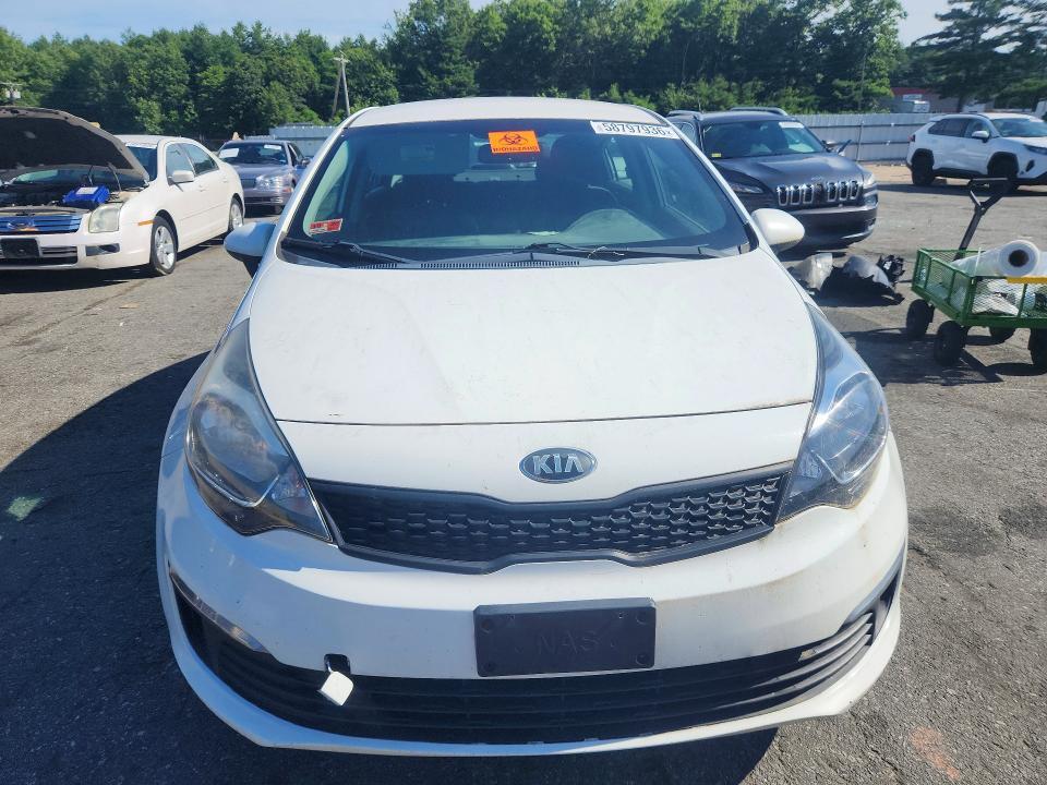 2016 KIA Rio — VIN KNADM4A3XG6689958, şəkil 5