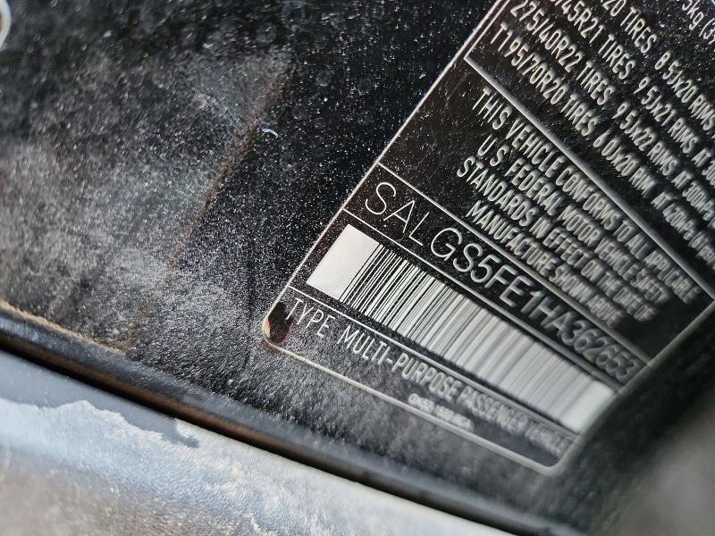 SALGS5FE1HA362653 2017 Land Rover Range Rover photo no. 12
