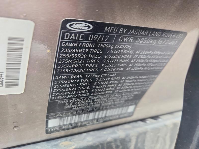 SALGS2FV1HA369441 2017 Land Rover Range Rover photo no. 13