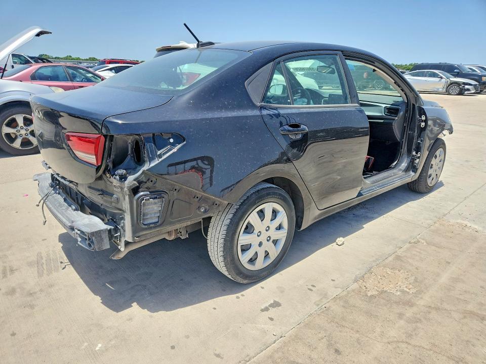2022 KIA Rio — VIN 3KPA24AD5NE431908, şəkil 3