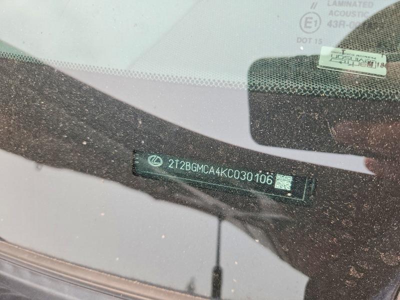 2019 Lexus RX — VIN 2T2BGMCA4KC030106, şəkil 13