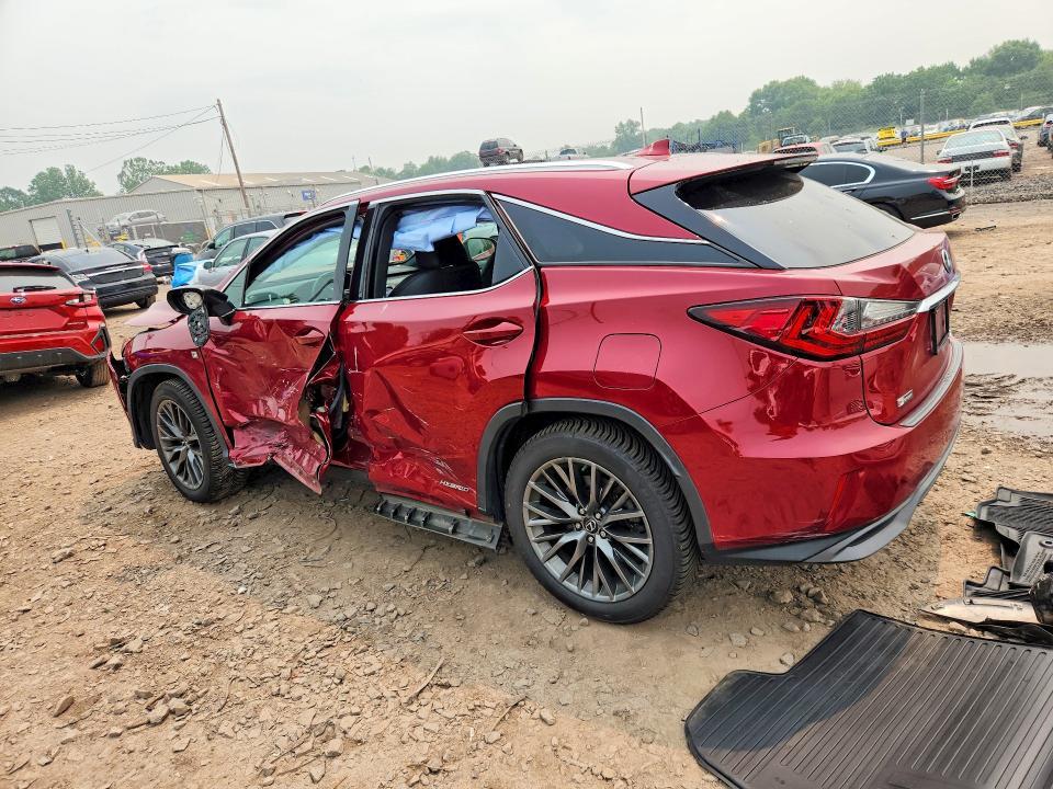 2019 Lexus RX — VIN 2T2BGMCA4KC030106, şəkil 2