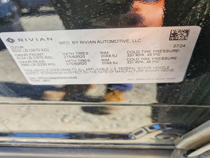 7PDSGBBA8SN053548 2025 Rivian R1S photo no. 14