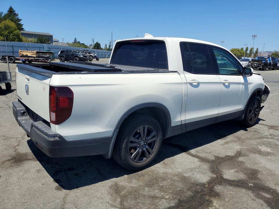 2019 Honda Ridgeline — VIN 5FPYK2F17KB005183, şəkil 3