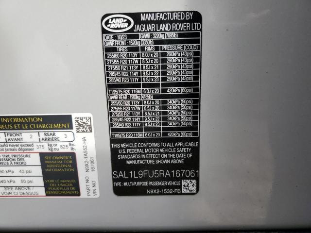 SAL1L9FU5RA167061 2024 Land Rover Range Rover photo no. 13