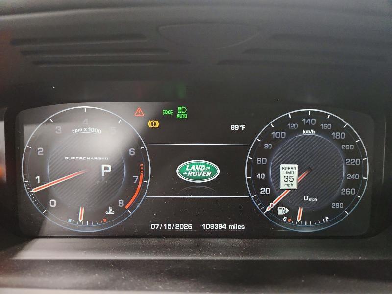 SALGV2EF8GA293880 2016 Land Rover Range Rover photo no. 9