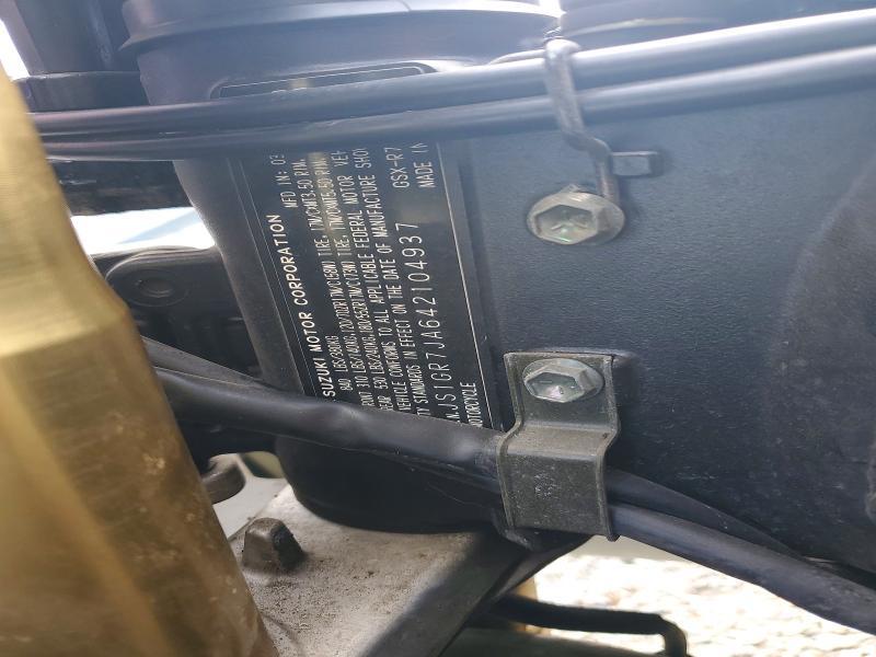 JS1GR7JA642104937 2004 Suzuki GSX-R750 photo no. 9