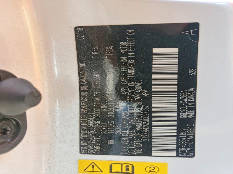 2T2ZZMCA2JC097357 2018 Lexus RX photo no. 13