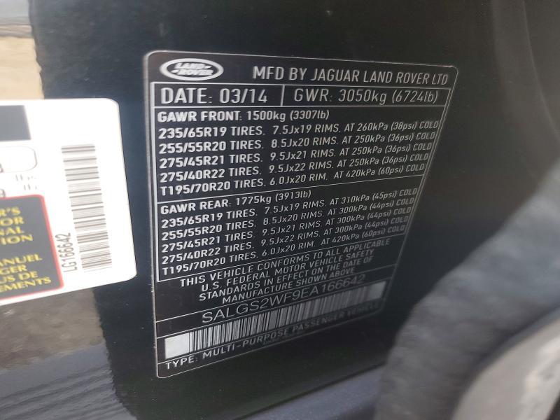 SALGS2WF9EA166642 2014 Land Rover Range Rover photo no. 13