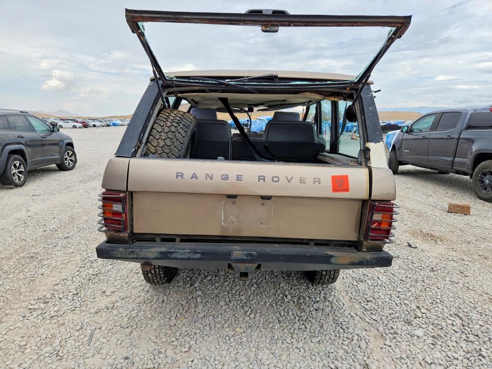 SALHV1149JA315458 1988 Land Rover Range Rover photo no. 6
