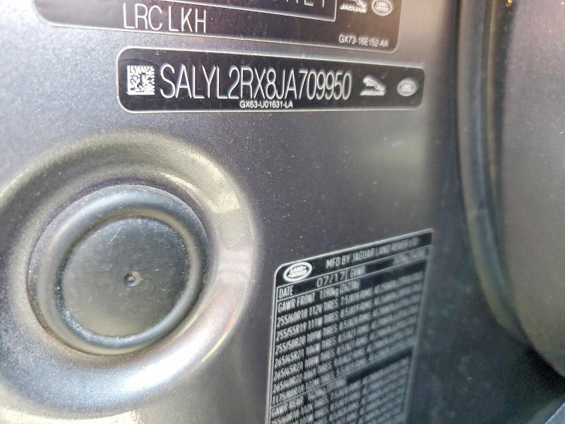 SALYL2RX8JA709950 2018 Land Rover Range Rover photo no. 13