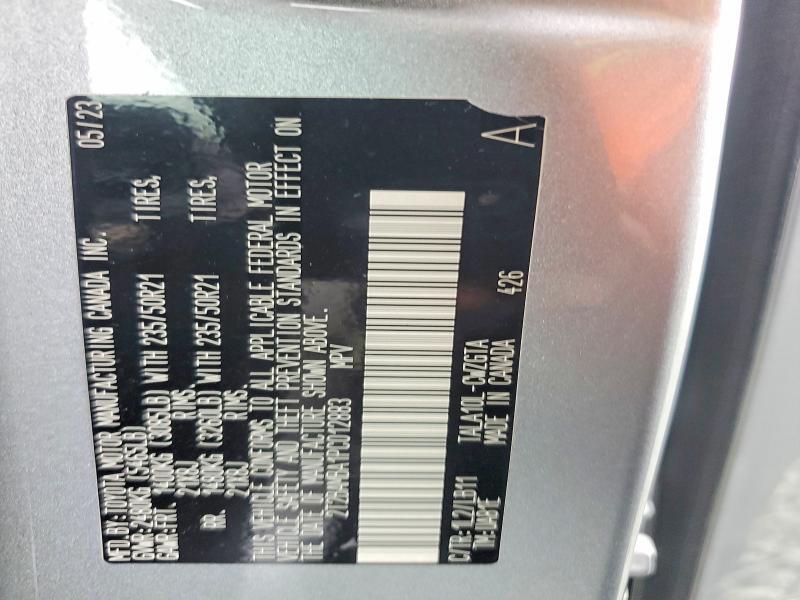 2023 Lexus RX — VIN 2T2BAMBA1PC012883, şəkil 12