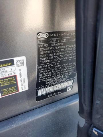 SALWR2RK9KA840316 2019 Land Rover Range Rover photo no. 13