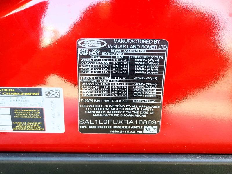 SAL1L9FUXRA168691 2024 Land Rover Range Rover photo no. 13