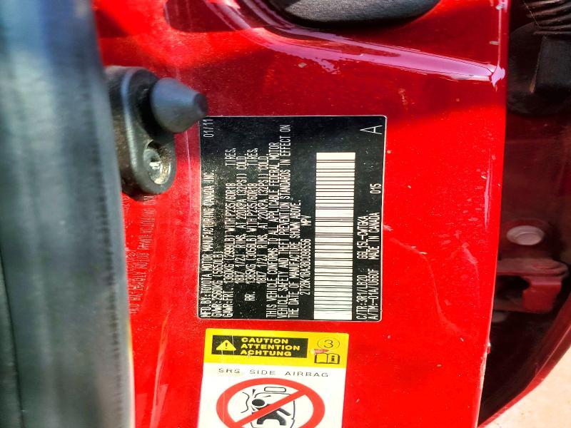 2T2BK1BA3BC098556 2011 Lexus RX photo no. 13