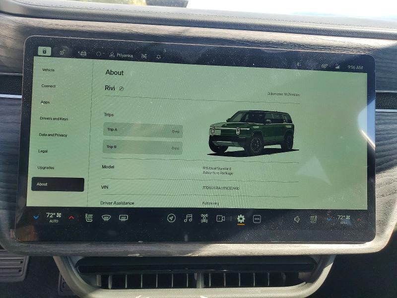 2026 Rivian R1S — VIN 7PDSGGBA5TN083900, şəkil 9