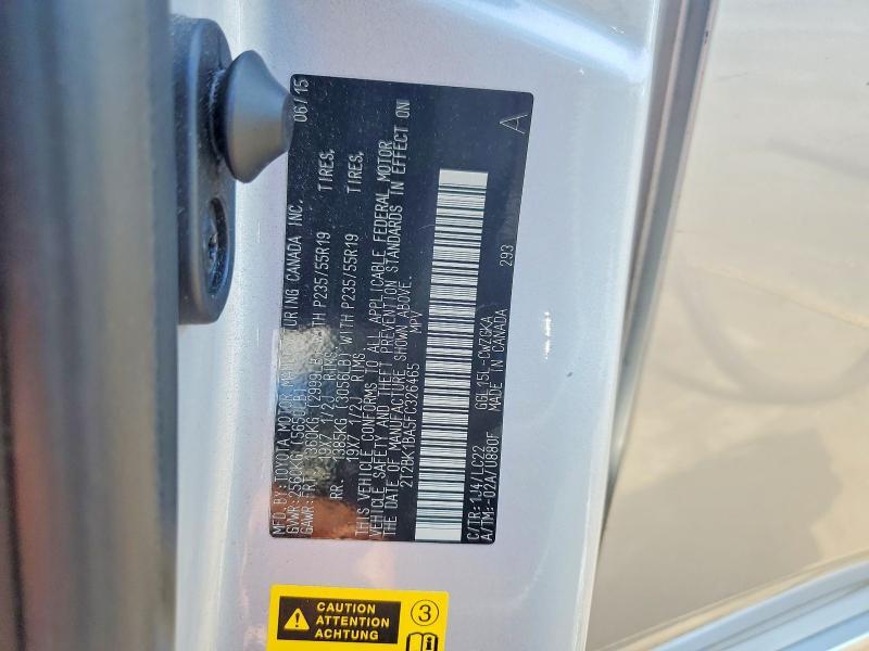 2T2BK1BA5FC326465 2015 Lexus RX photo no. 13