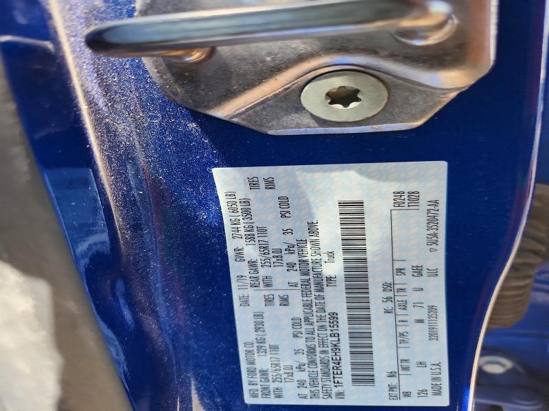 1FTER4EH9KLB15599 2019 Ford Ranger photo no. 12