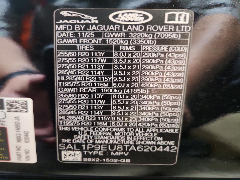 SAL1P9EU8TA620442 2026 Land Rover Range Rover photo no. 13