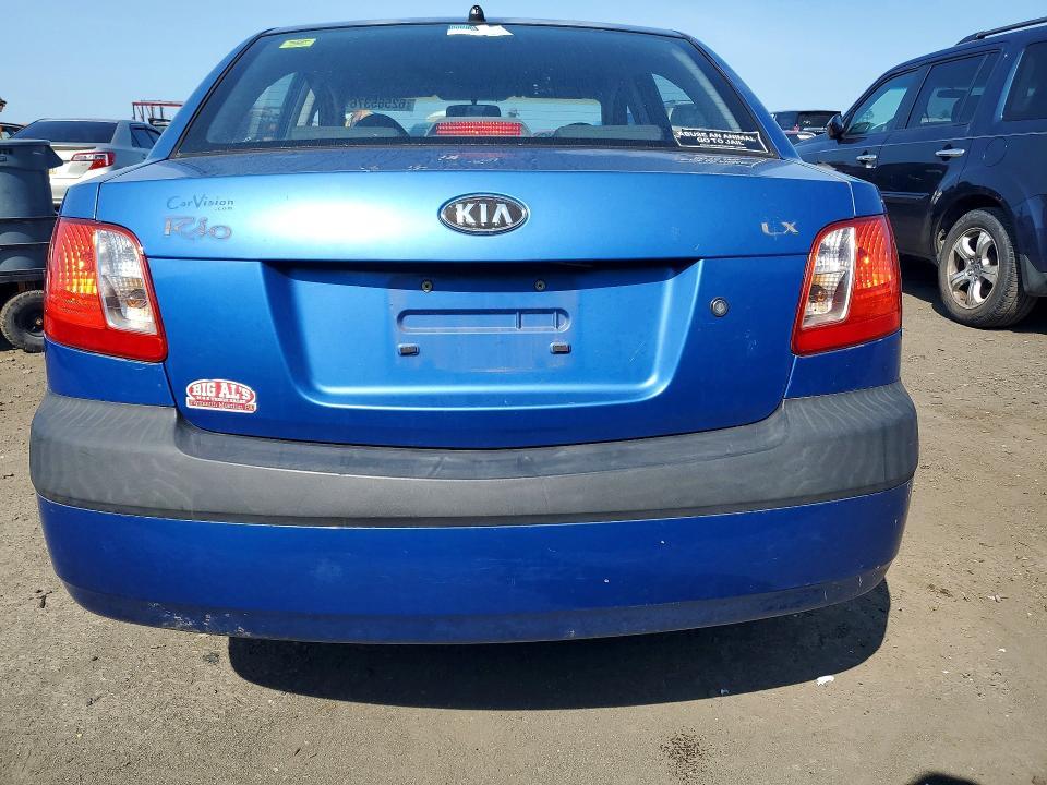 KNADE123X66178646 2006 KIA Rio photo no. 6