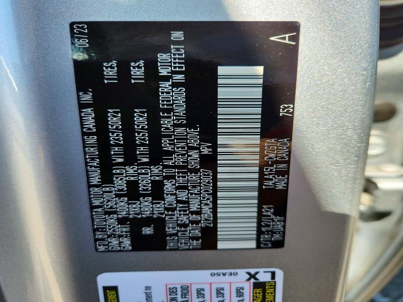 2T2BAMCA5PC029037 2023 Lexus RX photo no. 12