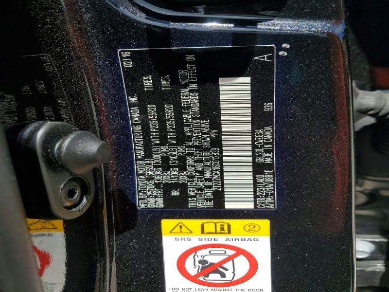 2T2ZZMCA1GC012839 2016 Lexus RX photo no. 12