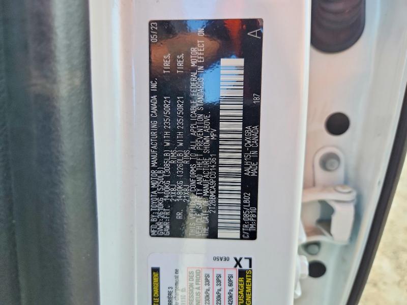 2T2BBMCA9PC014361 2023 Lexus RX photo no. 14