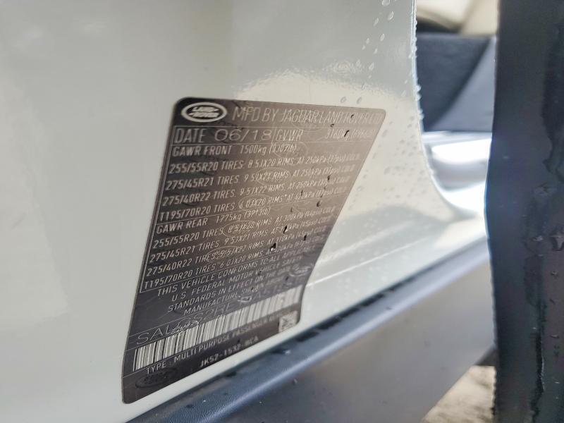 SALGS2RE1JA515516 2018 Land Rover Range Rover photo no. 13
