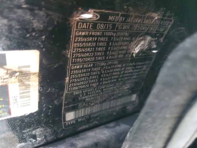 SALGS2VF2GA250466 2016 Land Rover Range Rover photo no. 13
