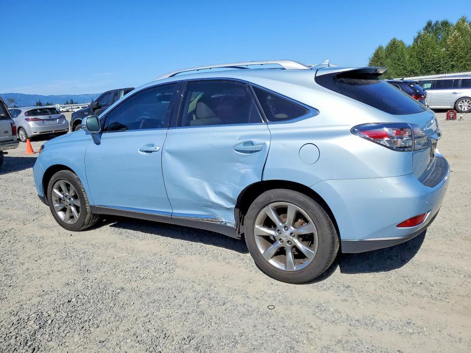 2T2BK1BA3CC150012 2012 Lexus RX photo no. 2