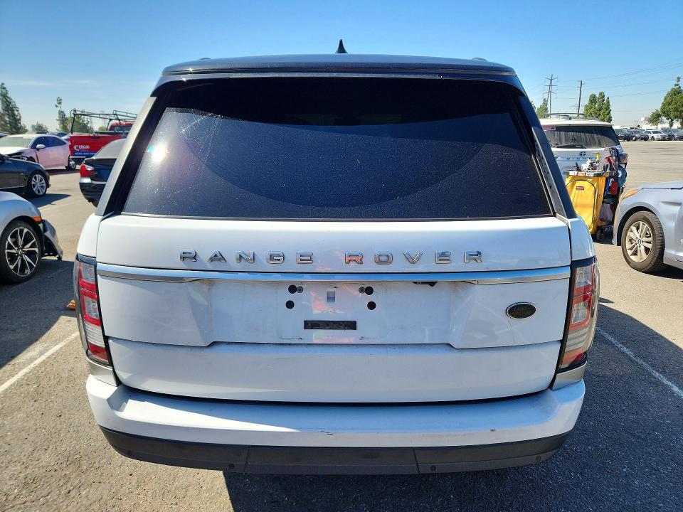 SALGR2FK1HA350275 2017 Land Rover Range Rover photo no. 6